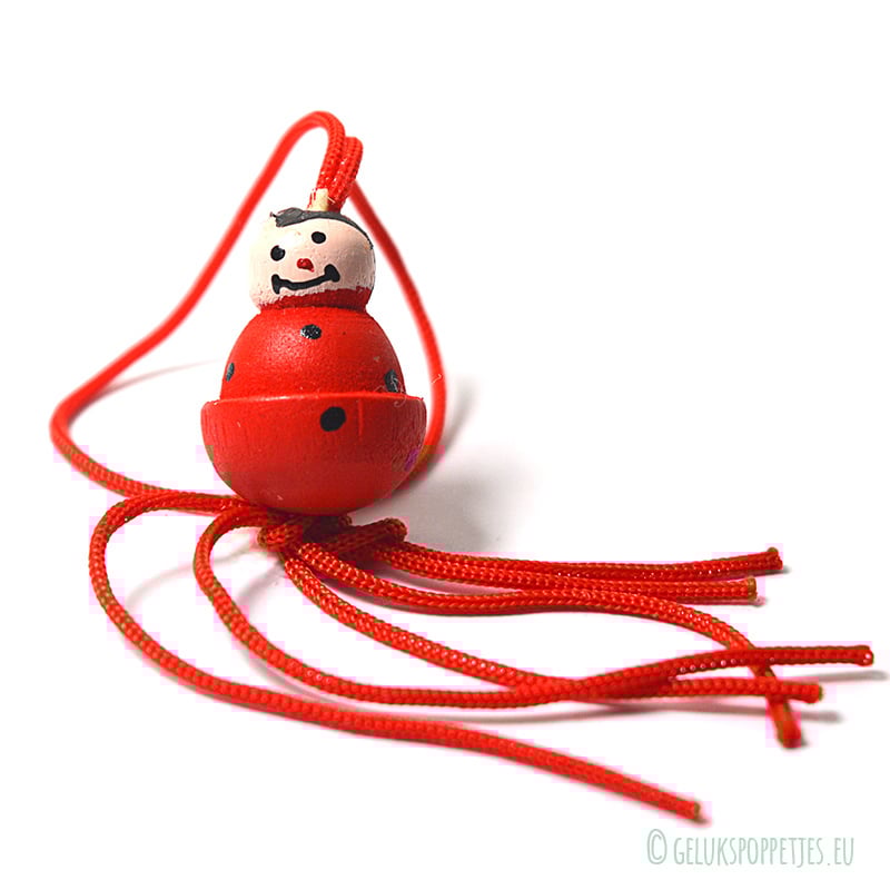 Gelukspoppetje mini lieveheersbeestje