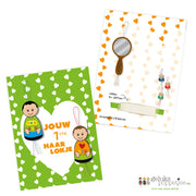 Kaartje jouw eerste haarlokje