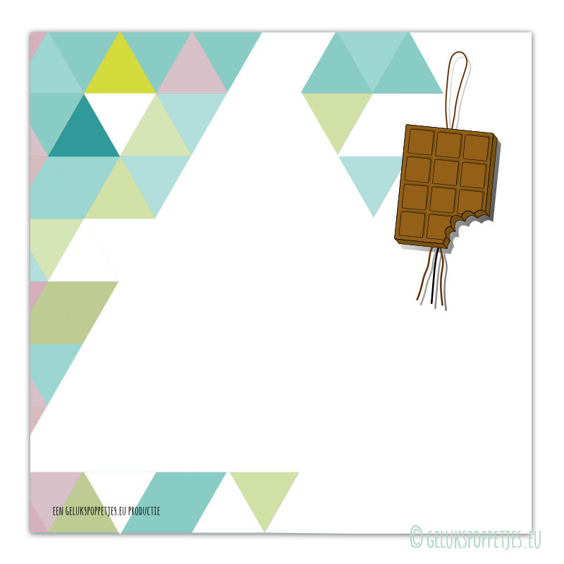 Notitieblokje chocolade