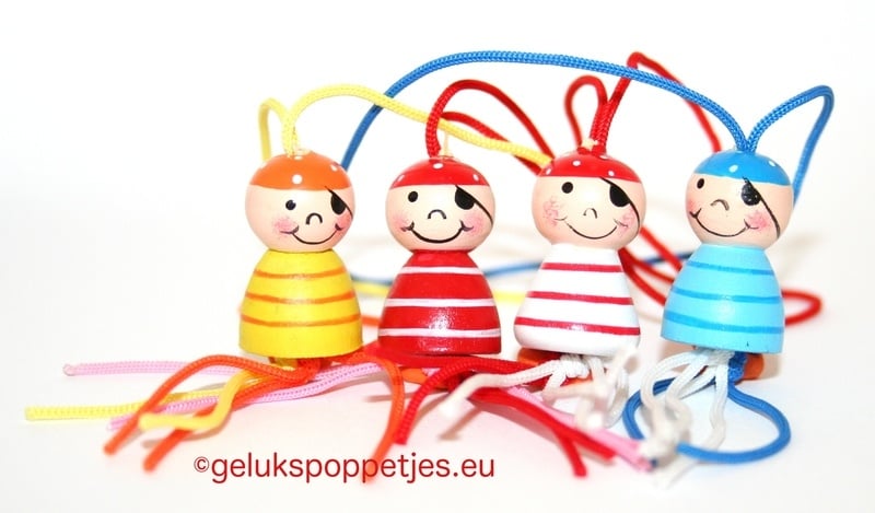 Gelukspoppetje piraat
