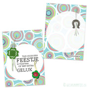 Kaartje tijd voor een feestje