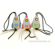 Gelukspoppetje raketje