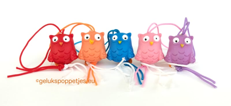 Gelukspoppetje uiltje poly