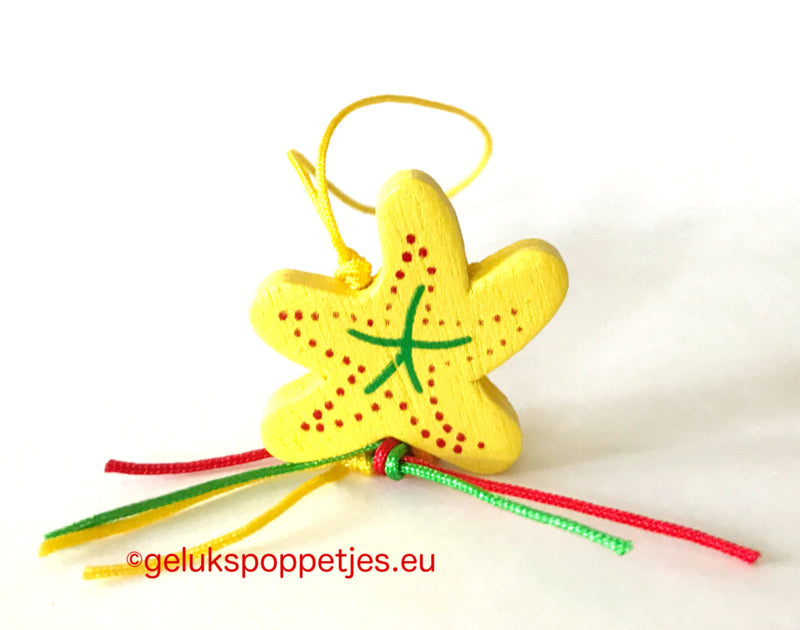 Gelukspoppetje zeester