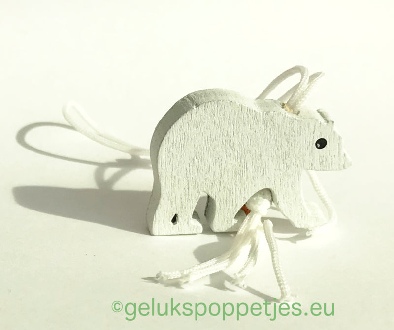 Gelukspoppetje ijsbeertje