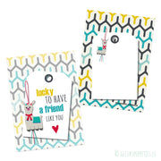 Kaartje hat Glück, eine Freundin wie dich zu haben.