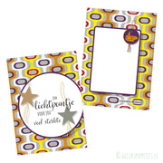 Karte mit einem Lichtpunkt für Sie