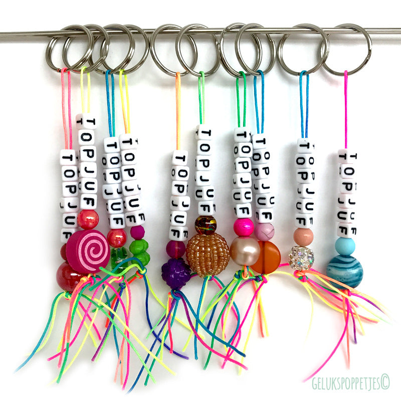 Hängende Hänger von handgemaakten Gelukspoppetjes