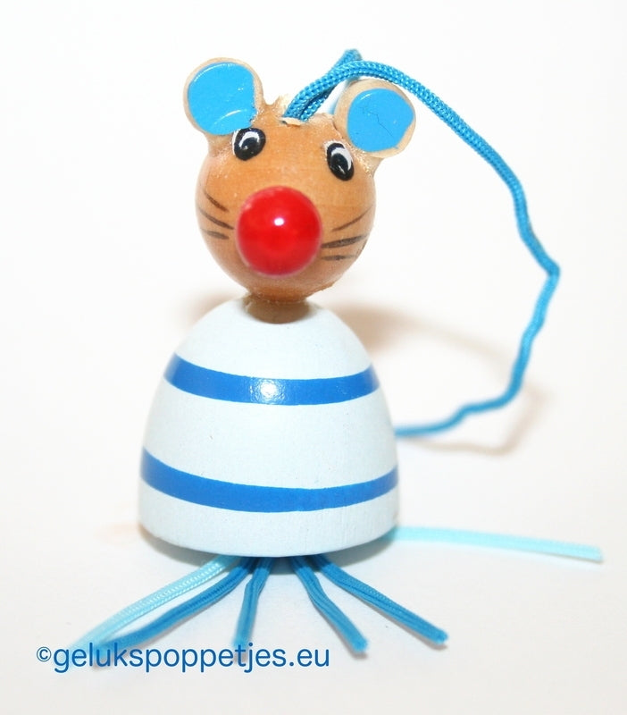 Gelukspoppetje muis groot