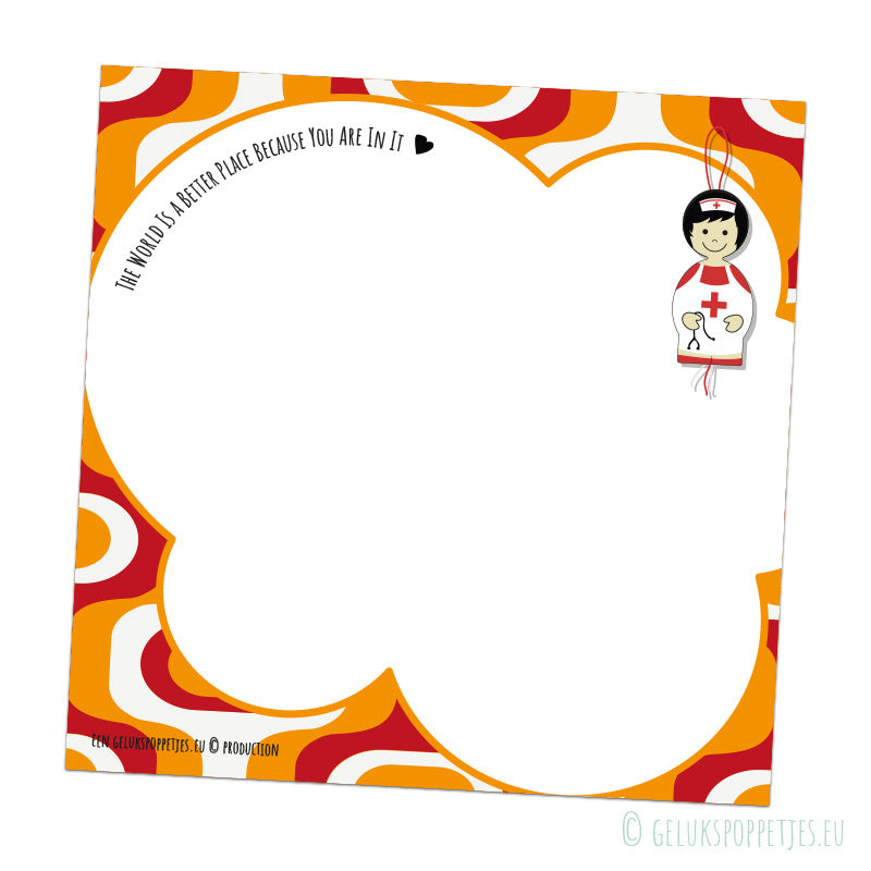 Notitieblokje Zuster