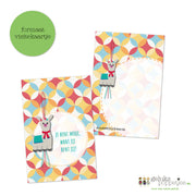 Complimentenkaartje jij bent mooi