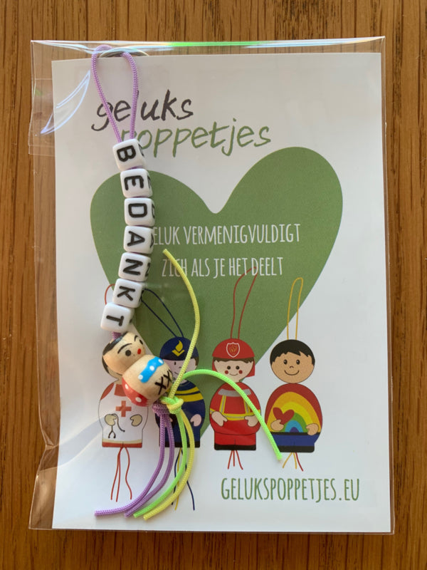 Verpackung zum Aufhängen oder Aufhängen des Schlüsselbundes