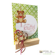 Kartenstandaard für die Gelukspoppetjes-Kaartjes