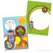 kaartje er war eins mit draakje