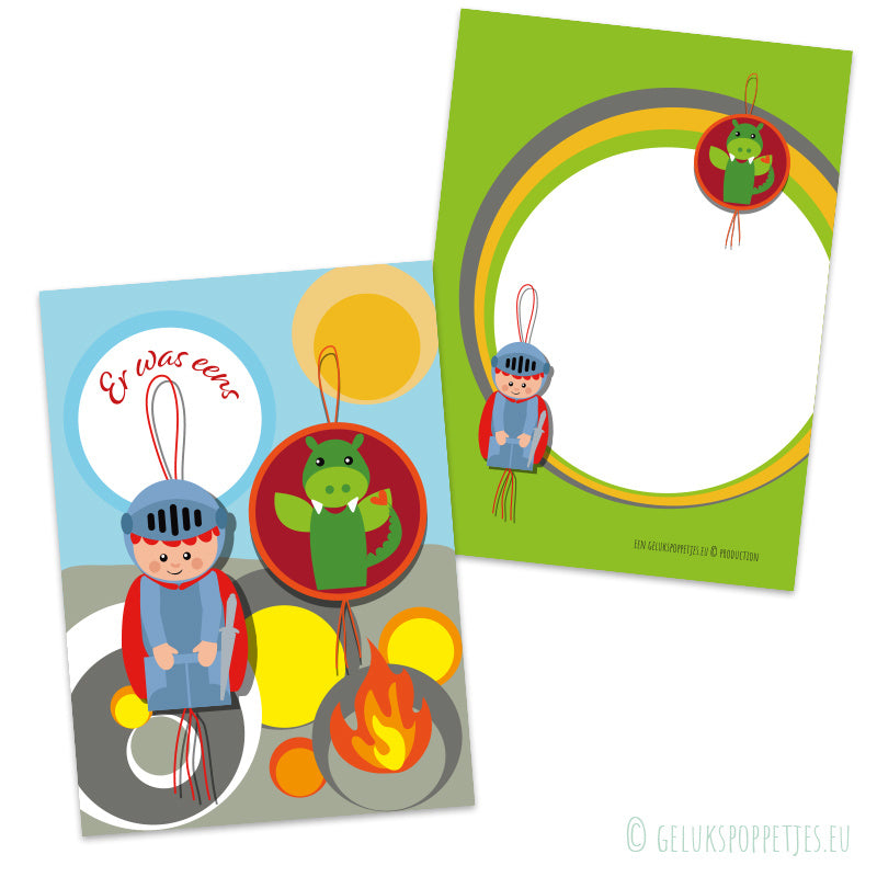 kaartje er war eins mit draakje