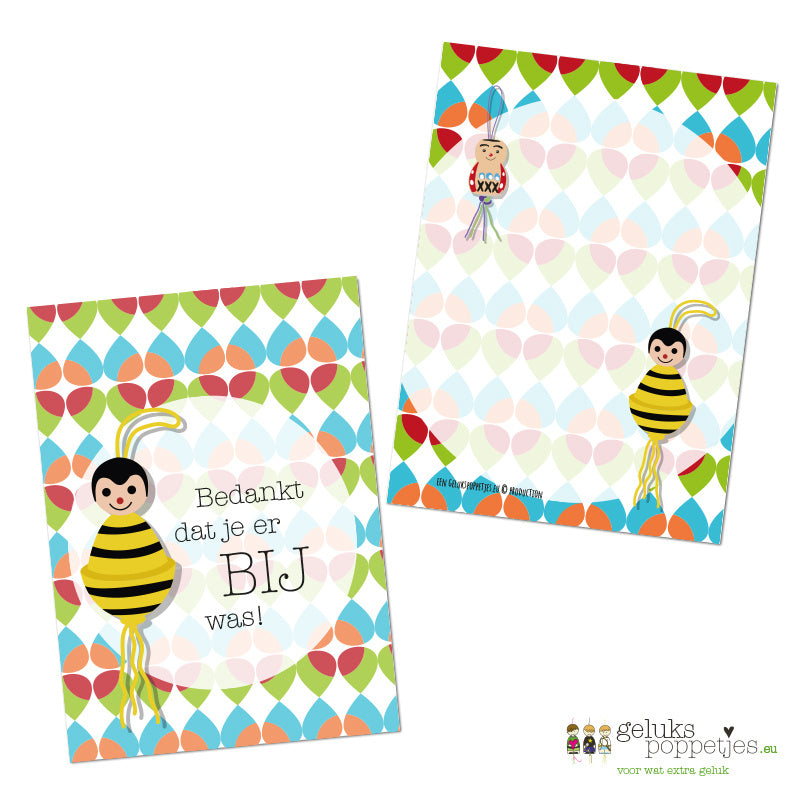 Kaartje bedankte sich dafür, dass sie BIJ war