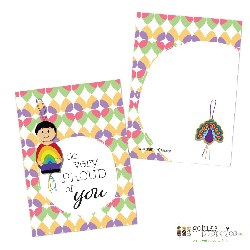 Kaartje ist so stolz auf dich