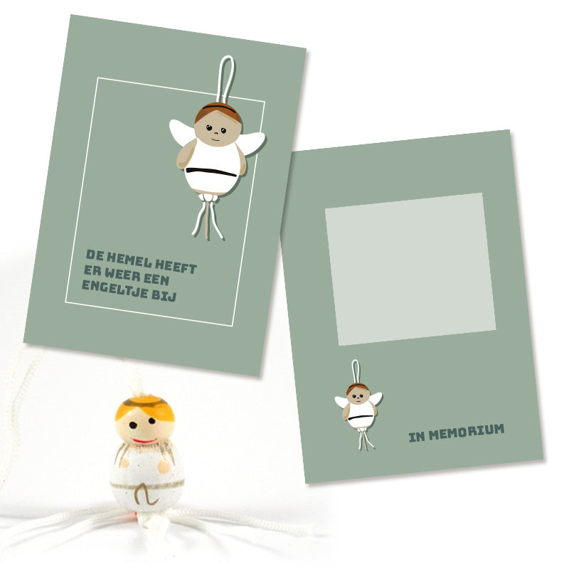 Kaartje de hemel heeft war weer a engel bij