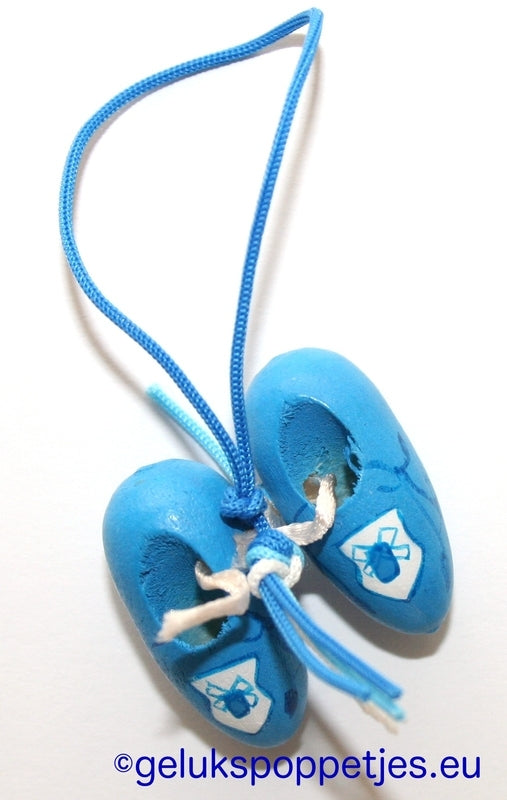 Gelukspoppetje delfts blaue klompjes