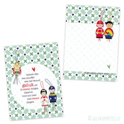 Kaartje geluk zit in kleinen Dingen pro 25 Stück