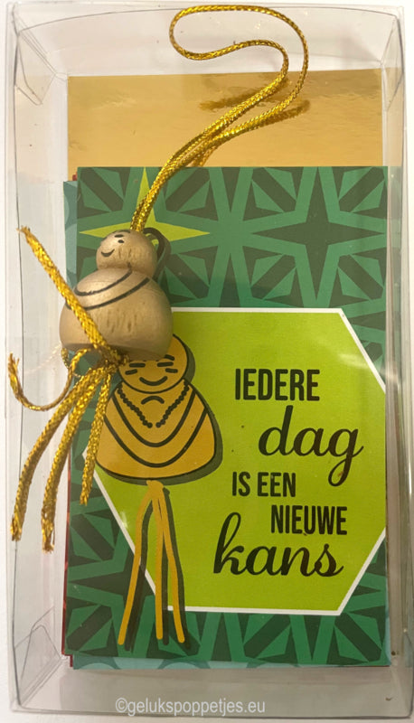 Bestätigte Karte mit 10 verschiedenen Zahlen in einem Jahr