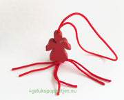 Gelukspoppetje rood engeltje