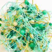 Gelukspoppetje groen natuursteen