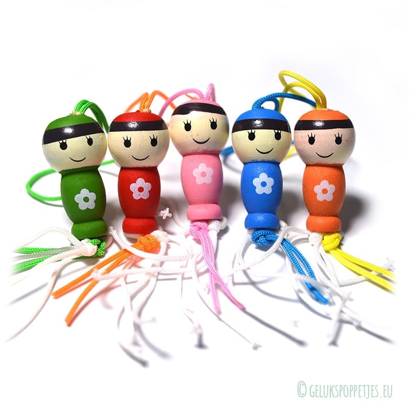 Naam Sleutelhanger mit Gelukspoppetje Doll