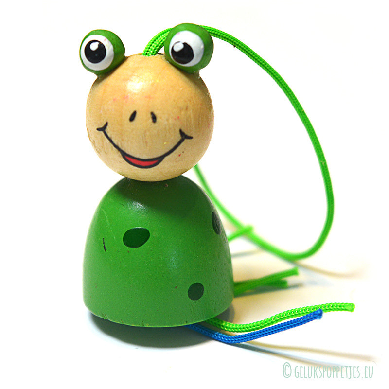 Gelukspoppetje grote kikker