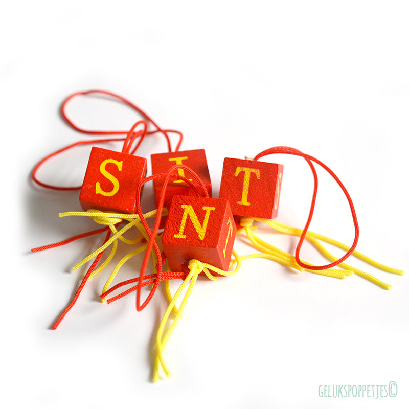 Gelukspoppetje blockje met SINT