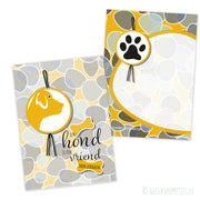 Kaartje ein Hund ist ein Freund