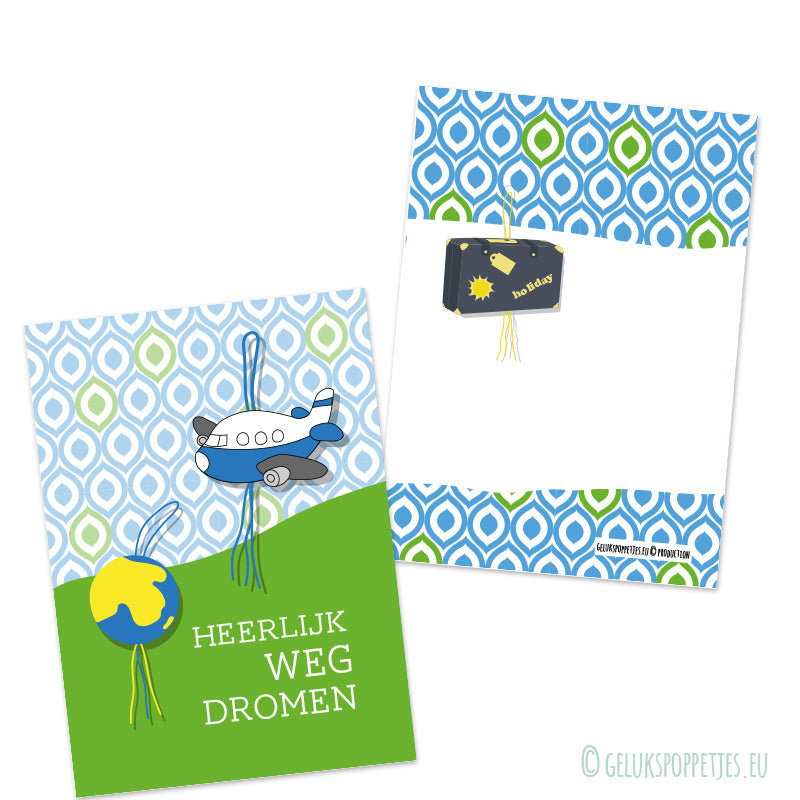Kaartje heerlijk wegdrome