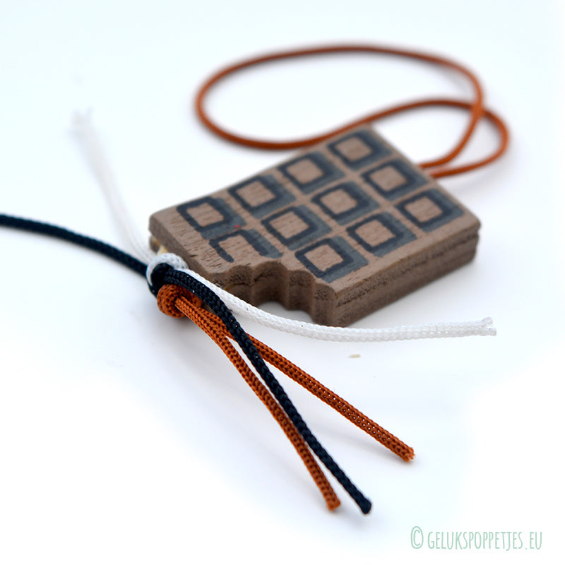 Gelukspoppetje chocola