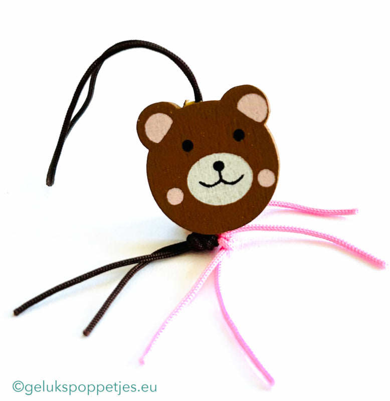 Gelukspoppetje beer hoofdje