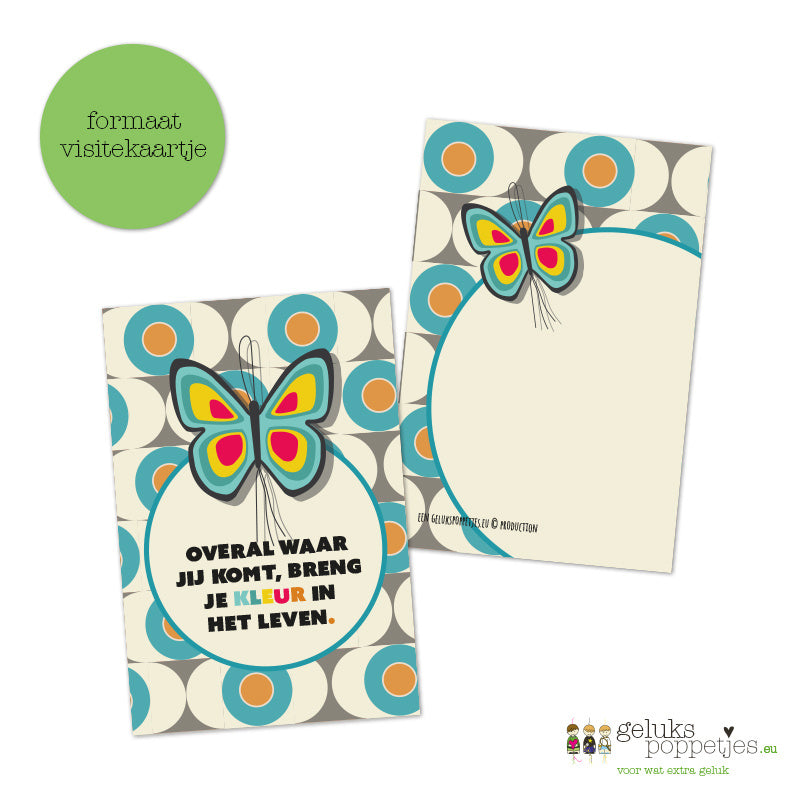 Complimentenkaartje jij brengt color