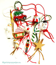 Gelukspoppetjes mix Kerst