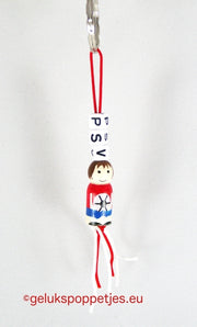 Sleutelhanger PSV traf gelukspoppetje Voetballer