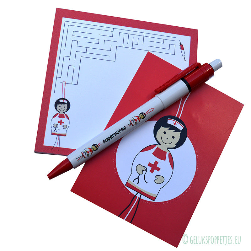 Gelukspoppetjes Stift supernurse