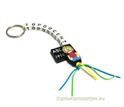 Sleutelhanger-Topdozent mit Gelukspoppetje-Dozenten