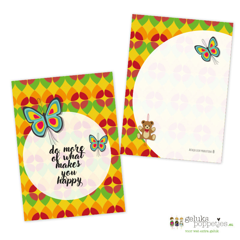 Karterje, tu mehr von dem, was dich glücklich macht