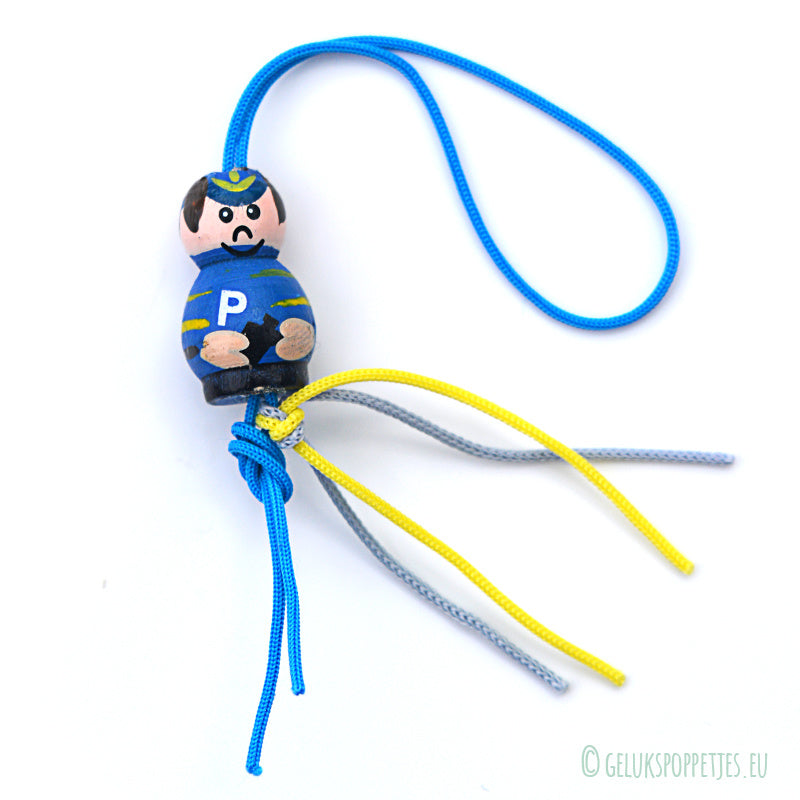 Gelukspoppetje politiemannetje