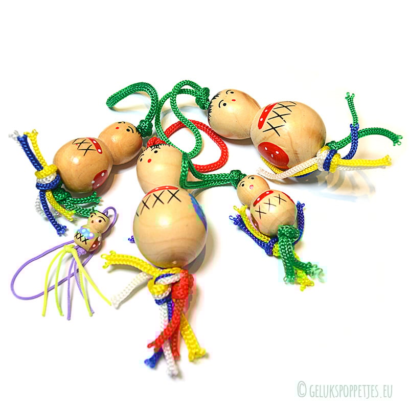 Gelukspoppetje traditioneel groot