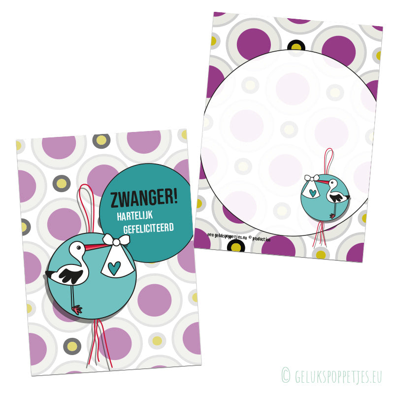 Kaartje schwangererschap
