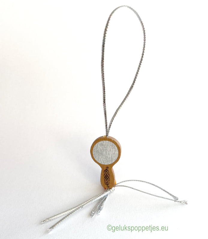 Gelukspoppetje spiegelnje