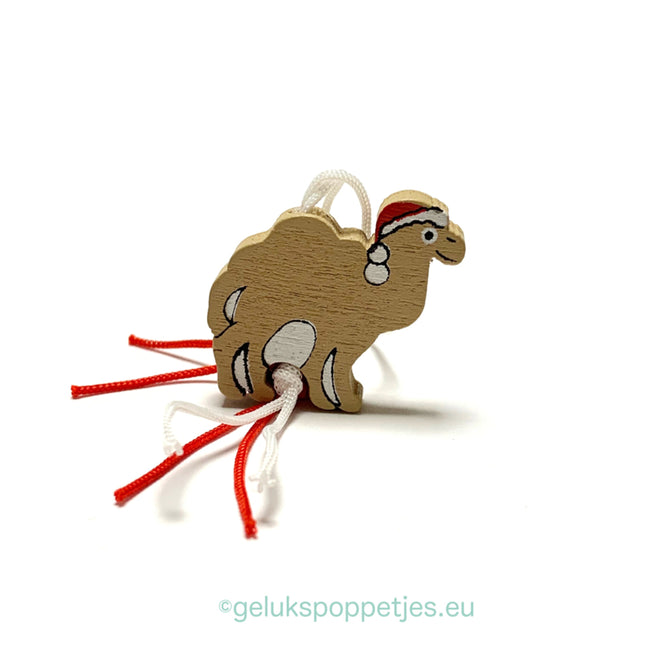 Gelukspoppetje kerstlama