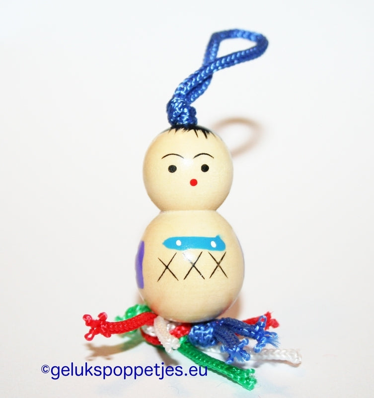 Gelukspoppetje traditioneel groot