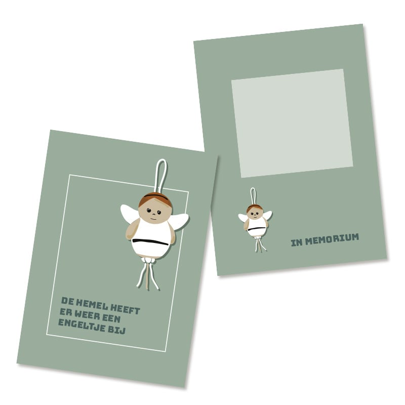 Kaartje de hemel heeft war weer a engel bij