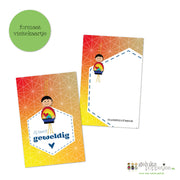 Complimentenkaartje jij gebogen geweldig