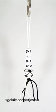 Sleutelhanger AJAX mit gelukspoppetje voetbal