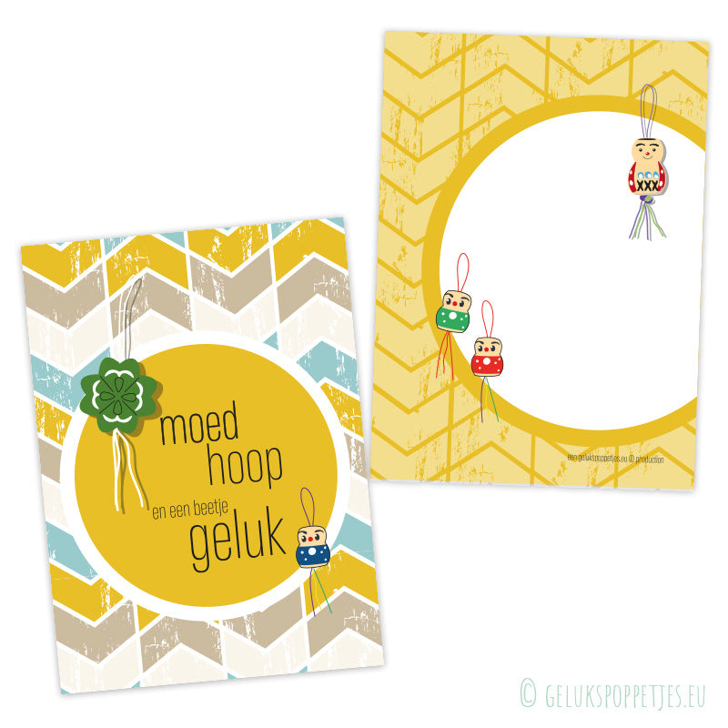 Kaartje Moed Hoop und ein kleines Geluk